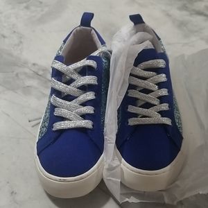 Girls glittery gap sneakers